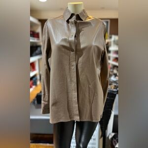100% Women’s Leather Shirt/Blazer/Cardigan